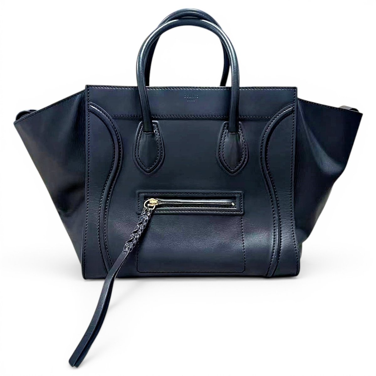 Luggage leather handbag