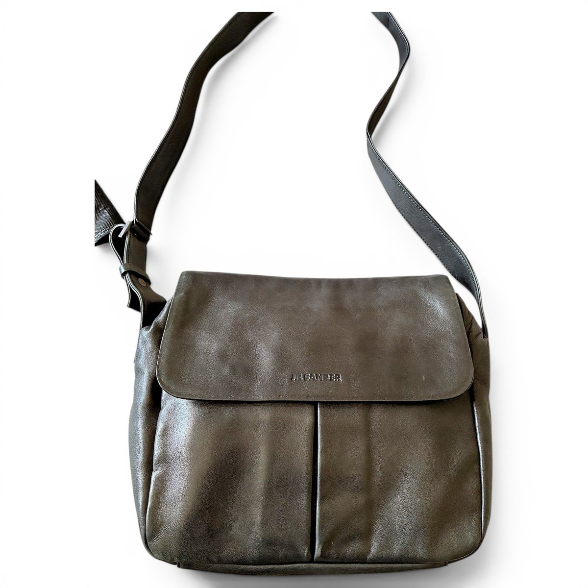Leather crossbody bag