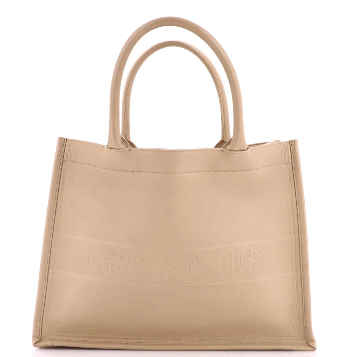Leather tote