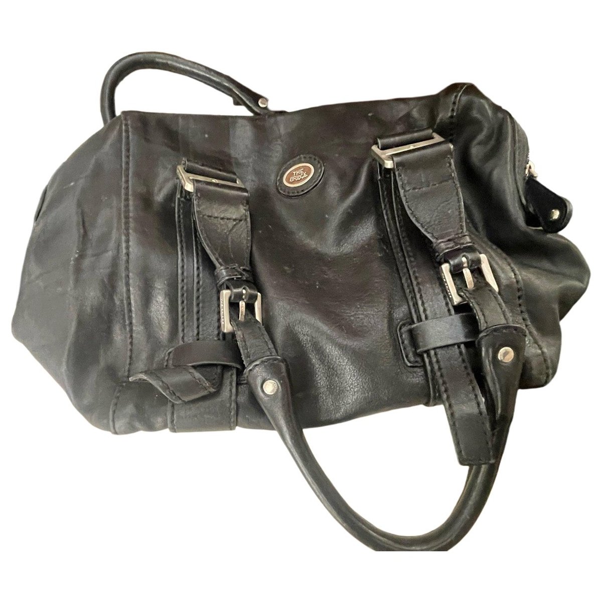 Leather handbag