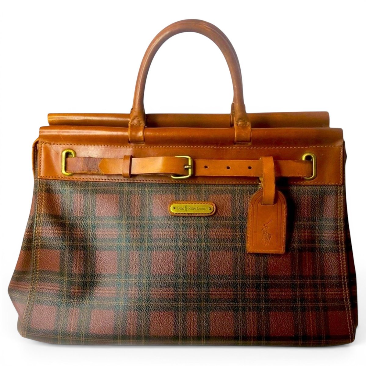 Leather 48h bag