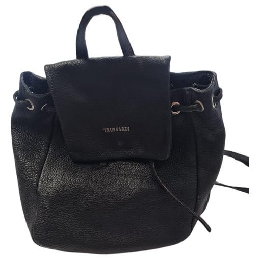 Leather backpack