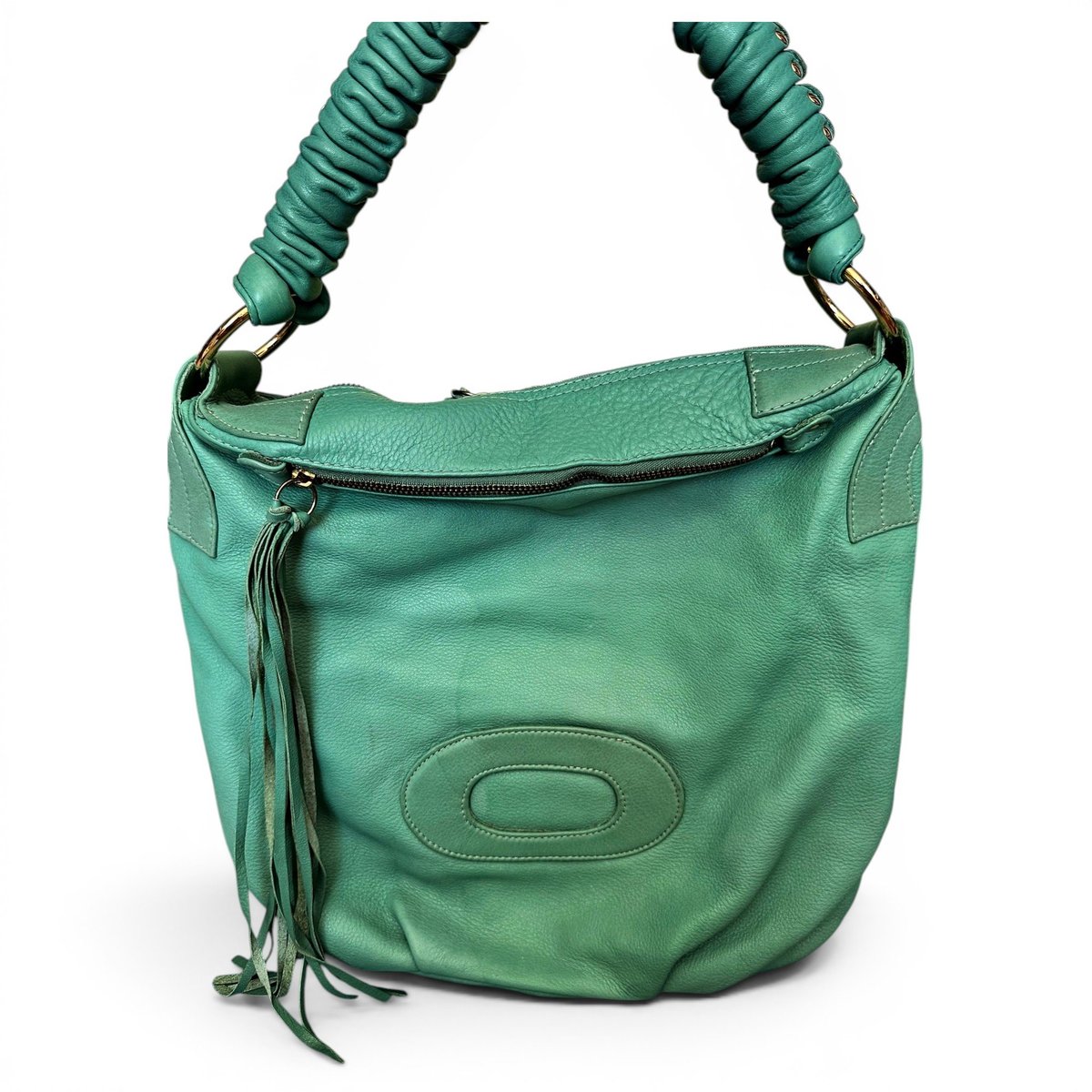 Leather handbag