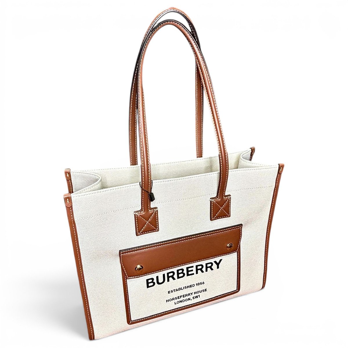 Freya leather tote