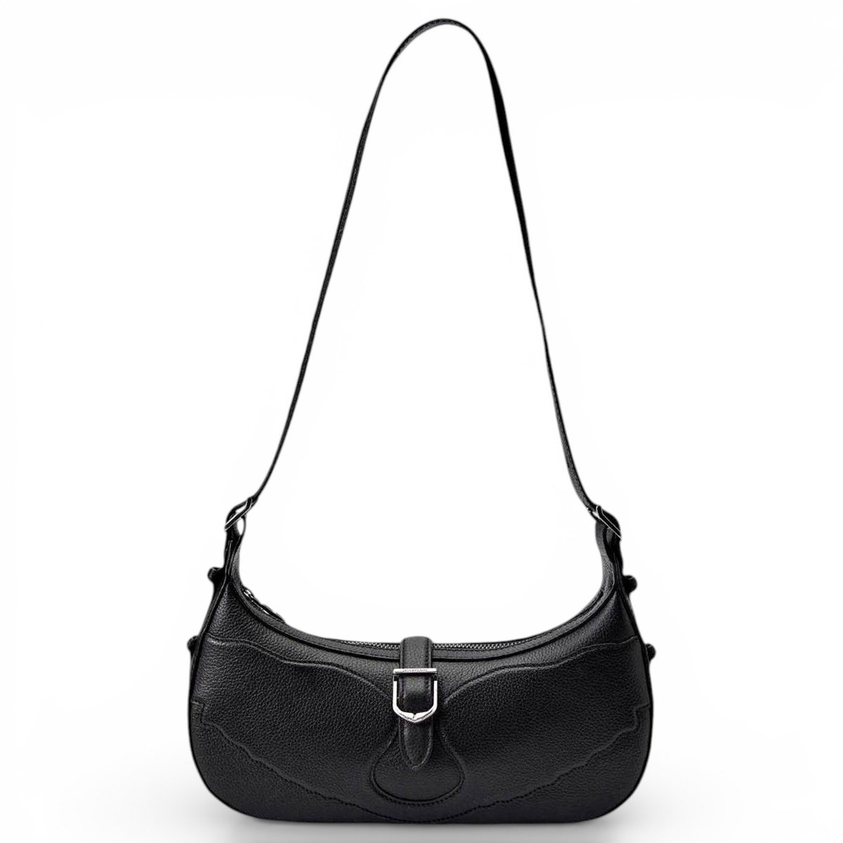 Rock leather crossbody bag