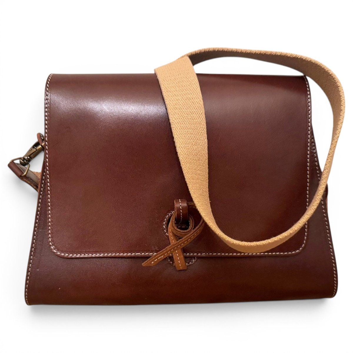 Leather crossbody bag