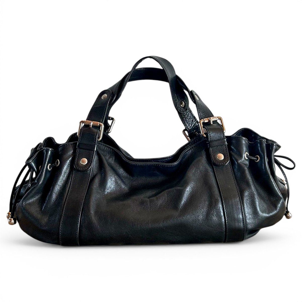 24h leather handbag