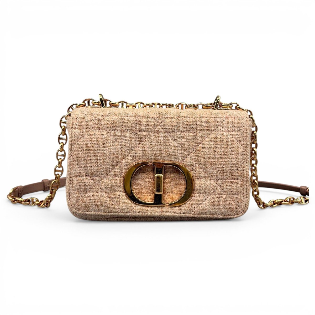 Dior Caro cloth handbag