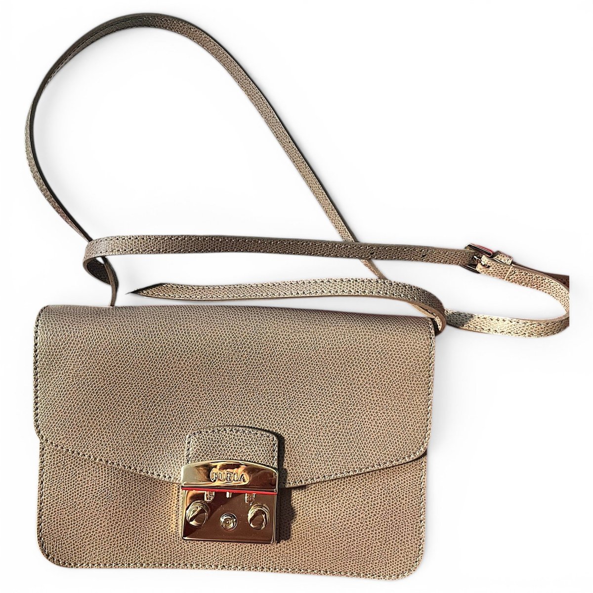Leather crossbody bag