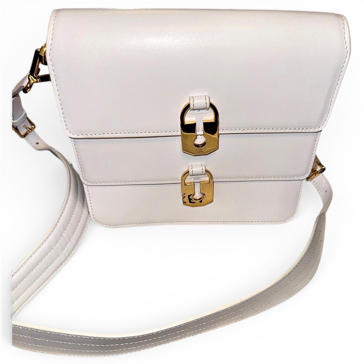 Leather crossbody bag