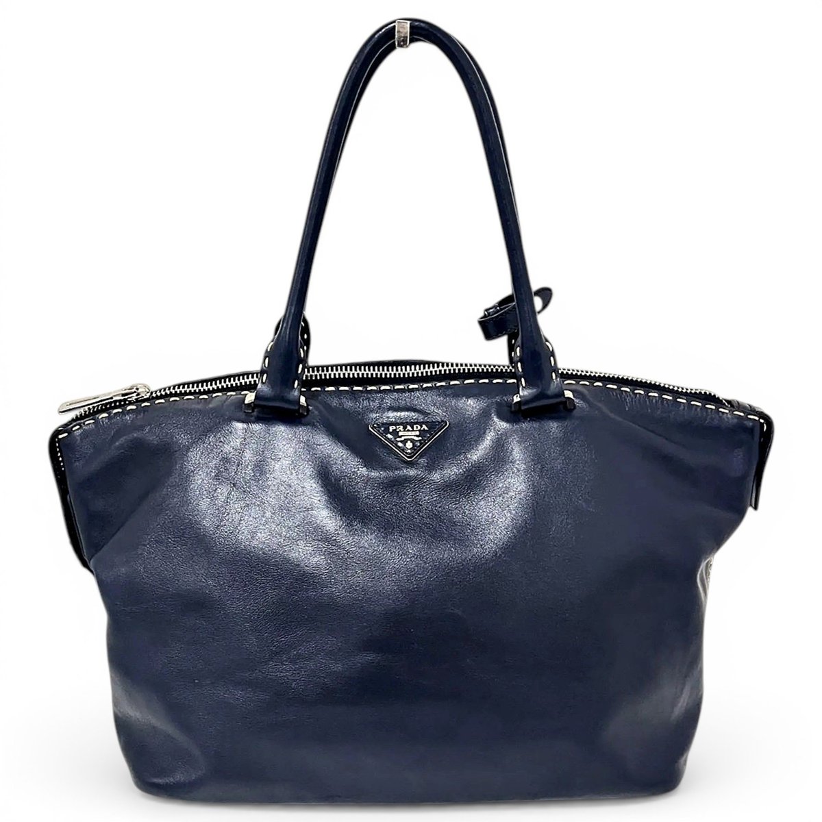 Leather handbag