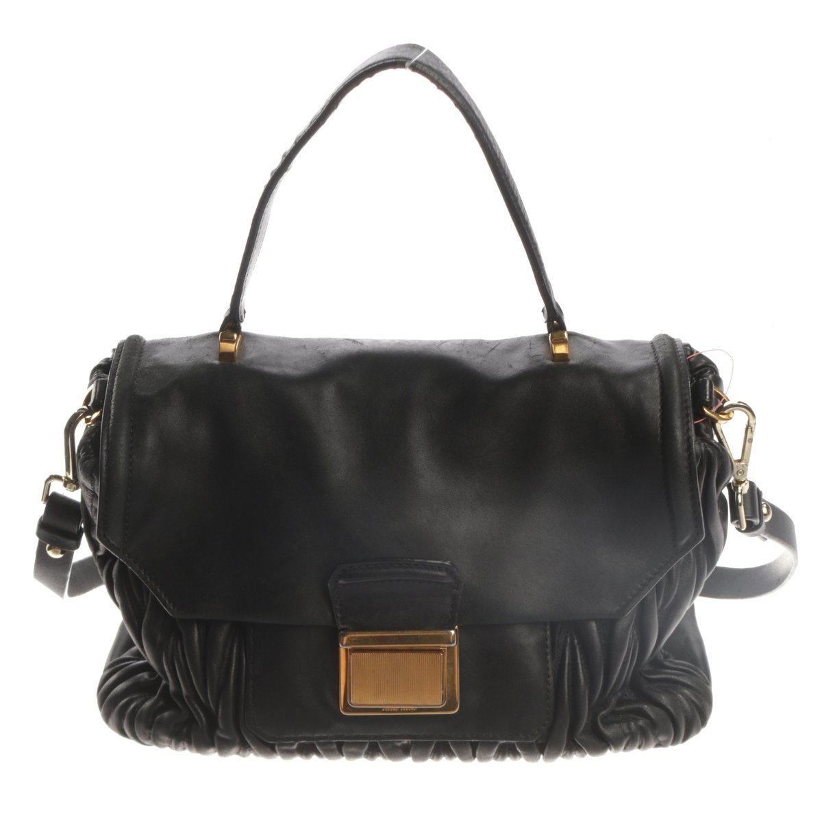 Matelassé leather bag