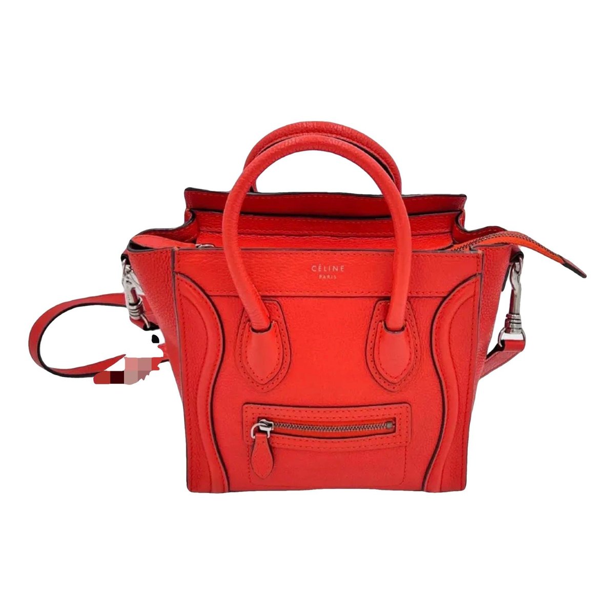 Nano Luggage leather handbag