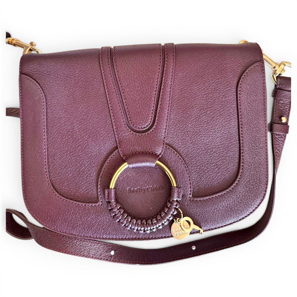 Leather handbag