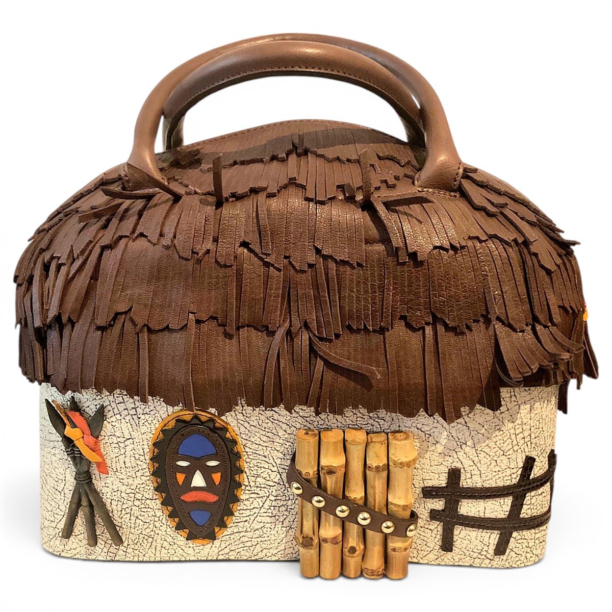 Leather handbag
