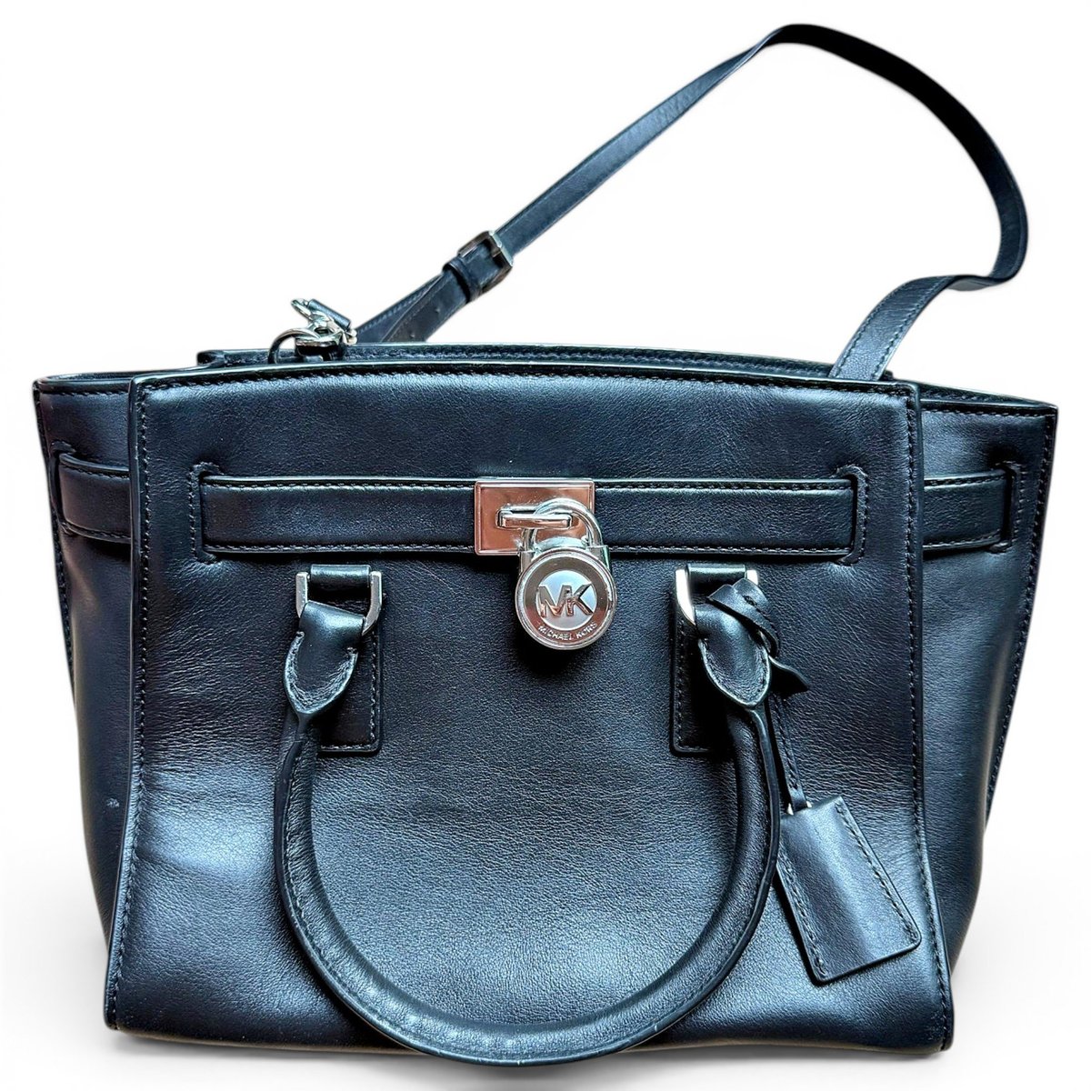 Hamilton leather satchel