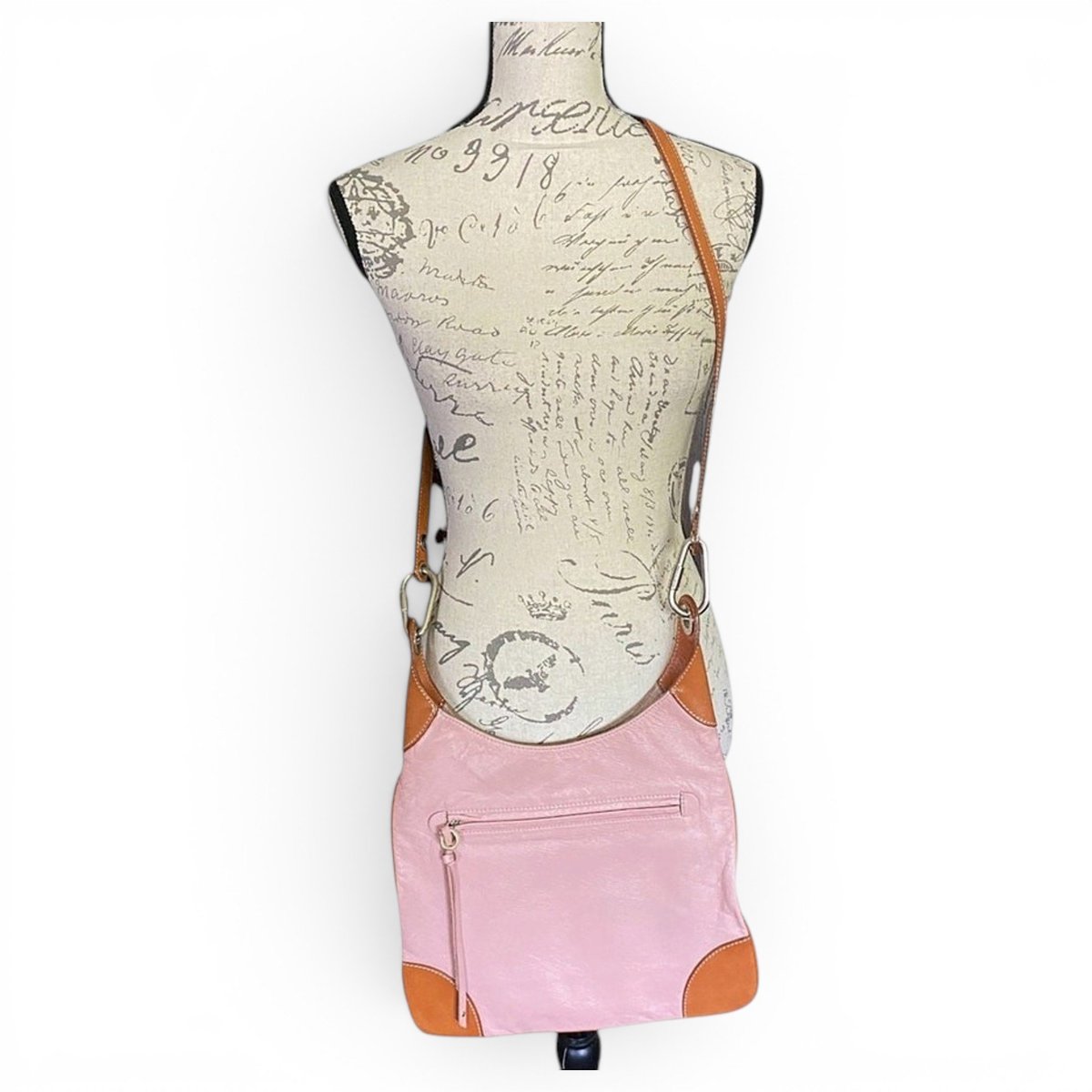 Leather crossbody bag
