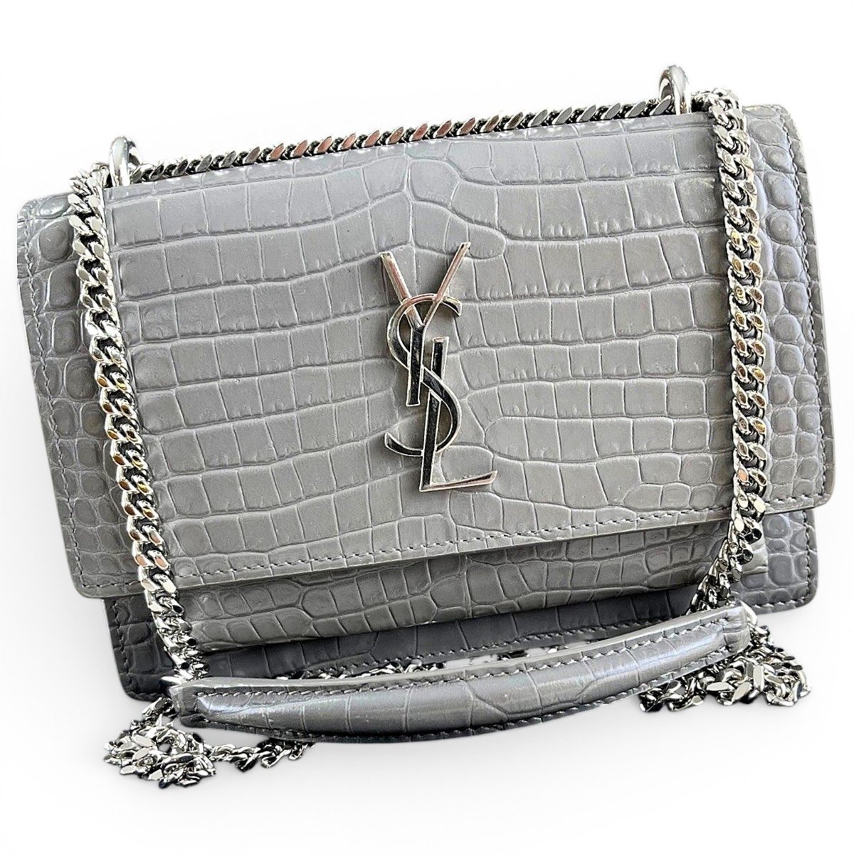Sunset leather handbag