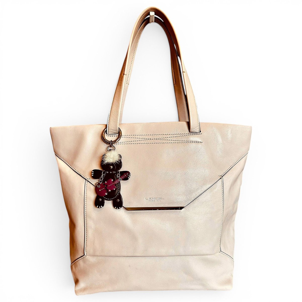 Enveloppe leather tote