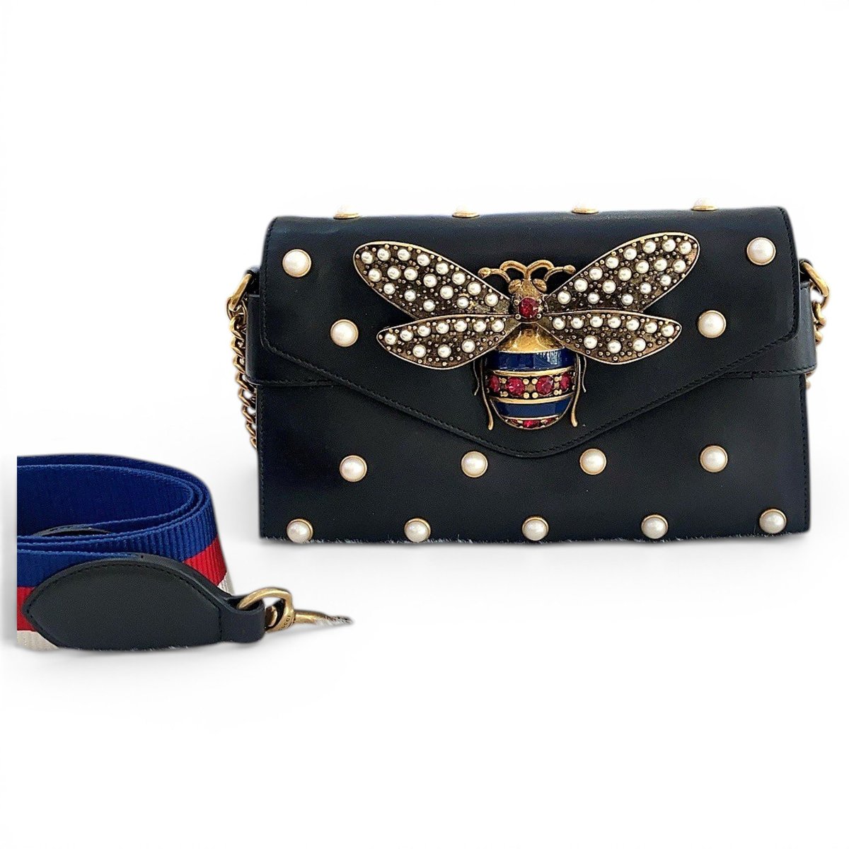 Queen Margaret leather handbag