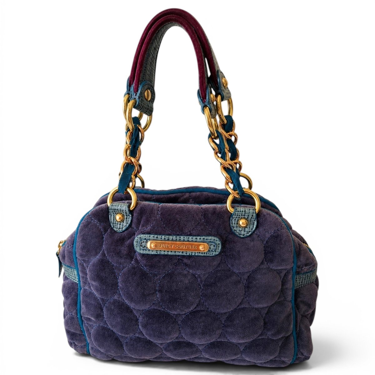 Velvet handbag