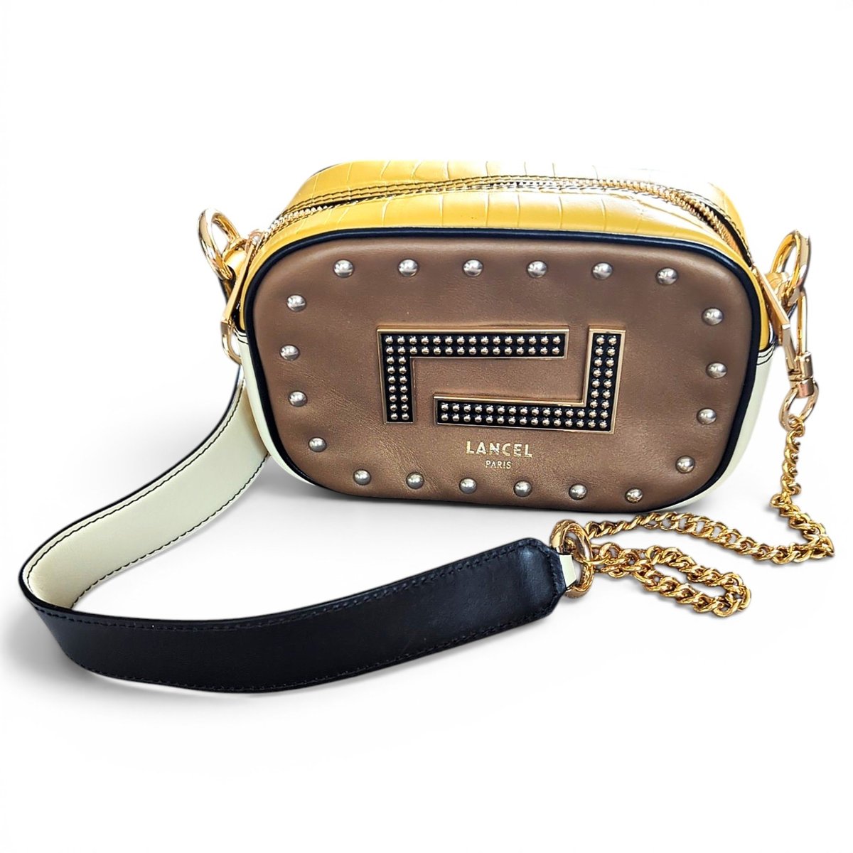 Ninon leather crossbody bag