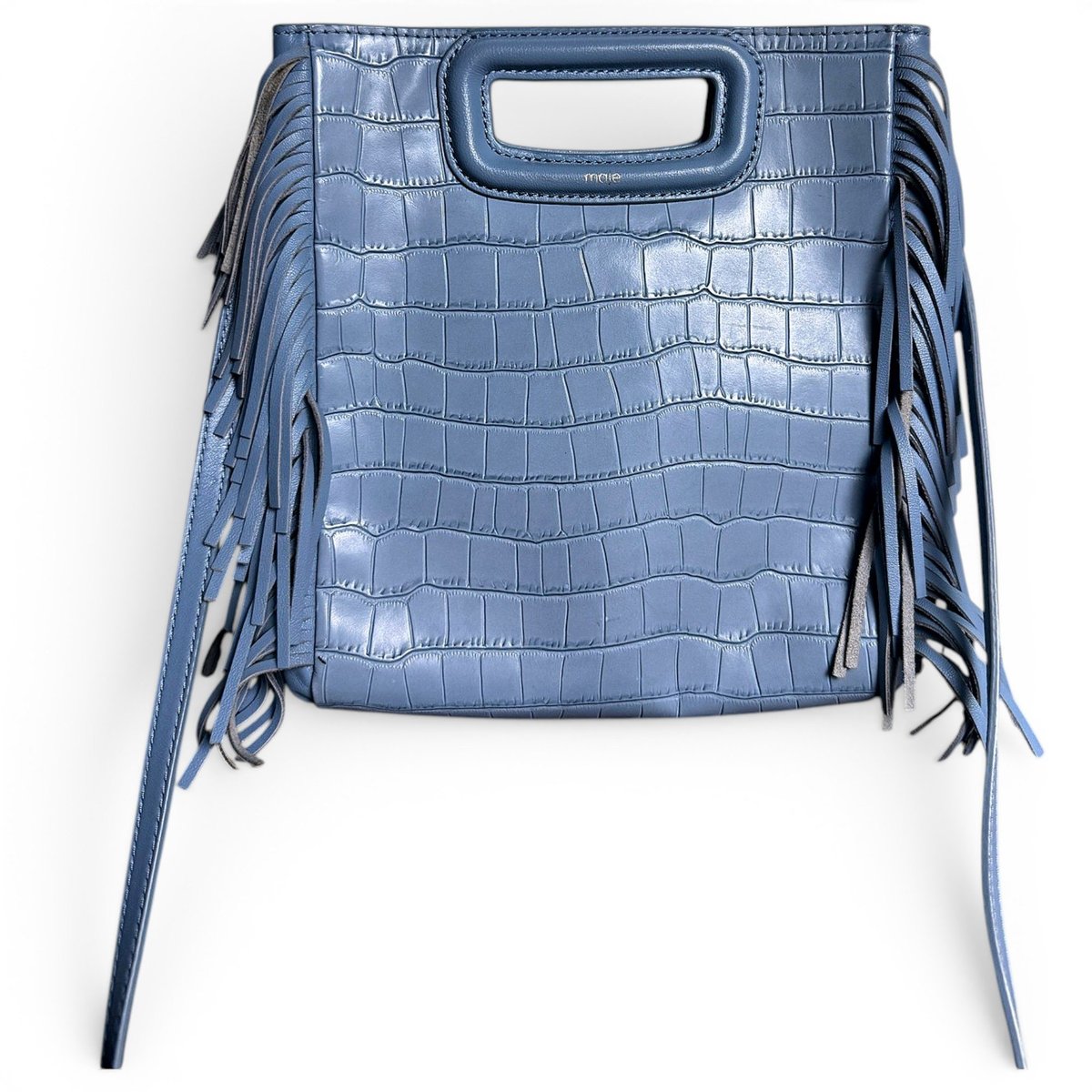 Sac M leather handbag