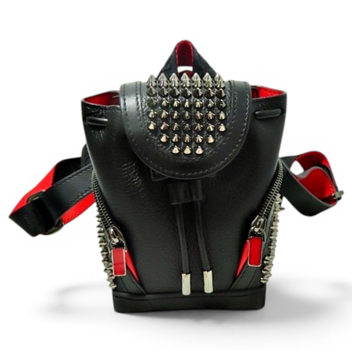 Leather backpack