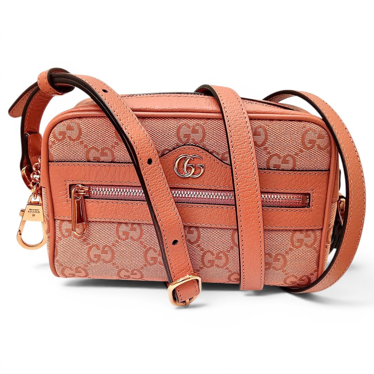 Ophidia leather crossbody bag