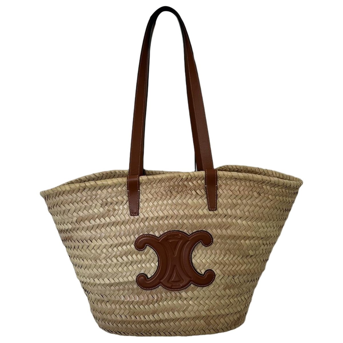 Leather travel bag