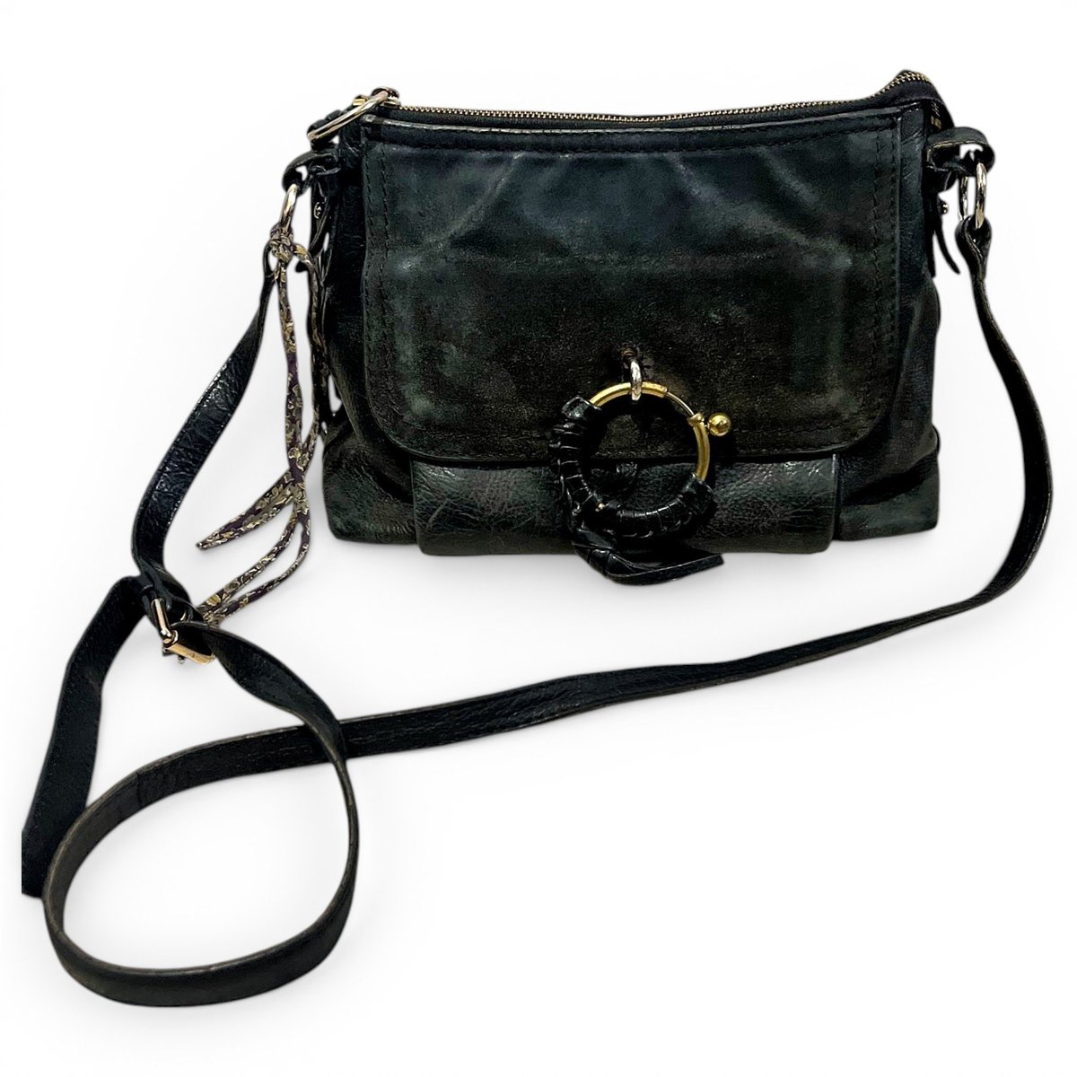 Joan leather crossbody bag