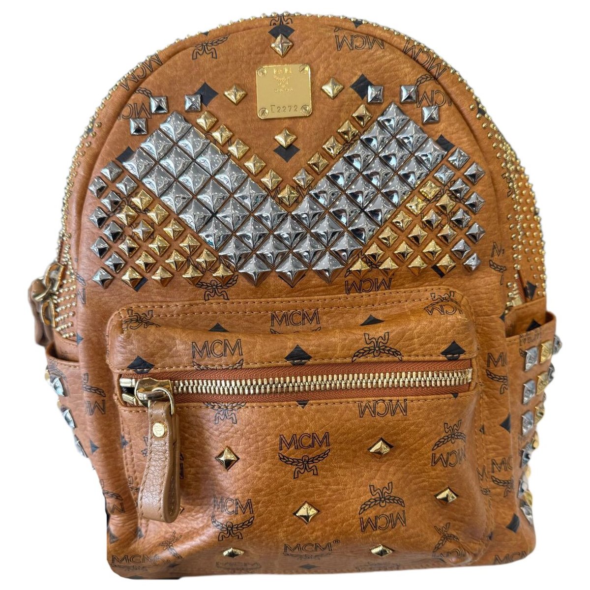 Leather travel bag