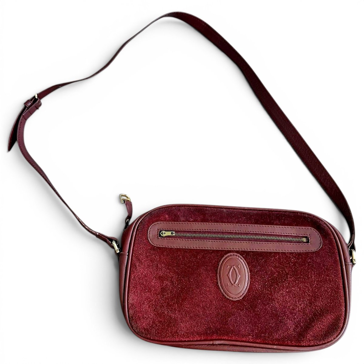 Leather crossbody bag