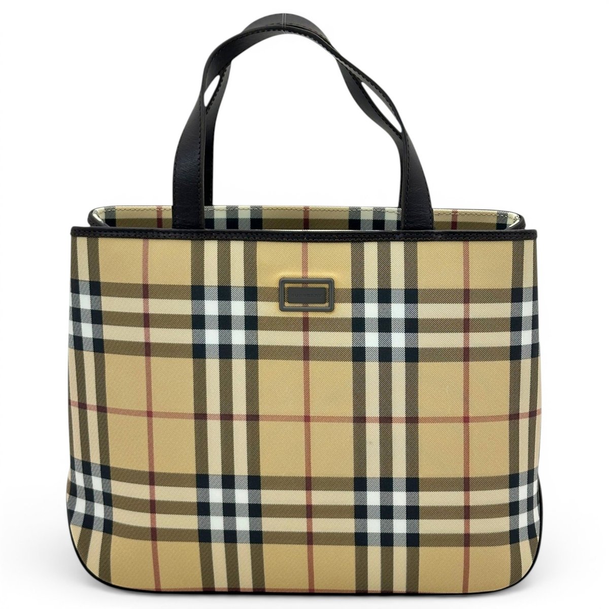 Leather tote