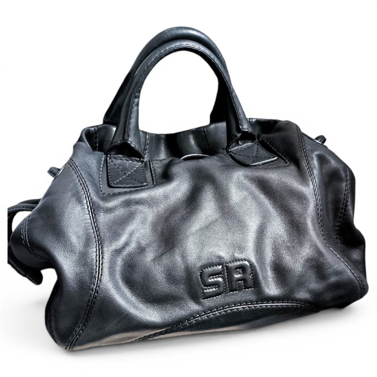 Leather handbag