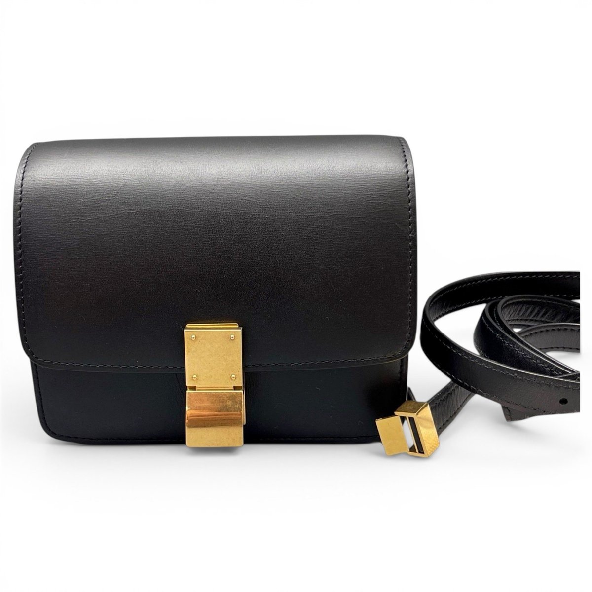 Classic leather handbag