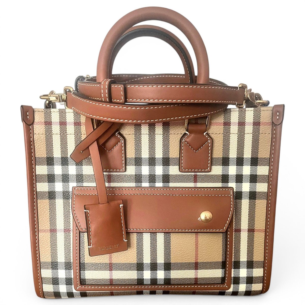 Freya leather handbag