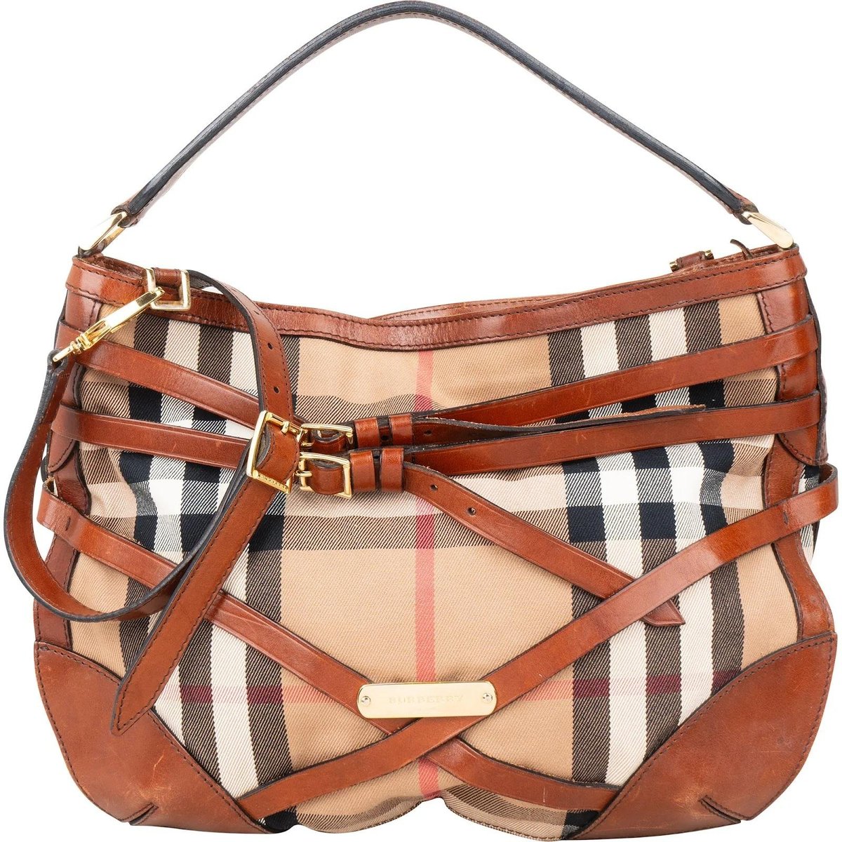 Knight leather handbag