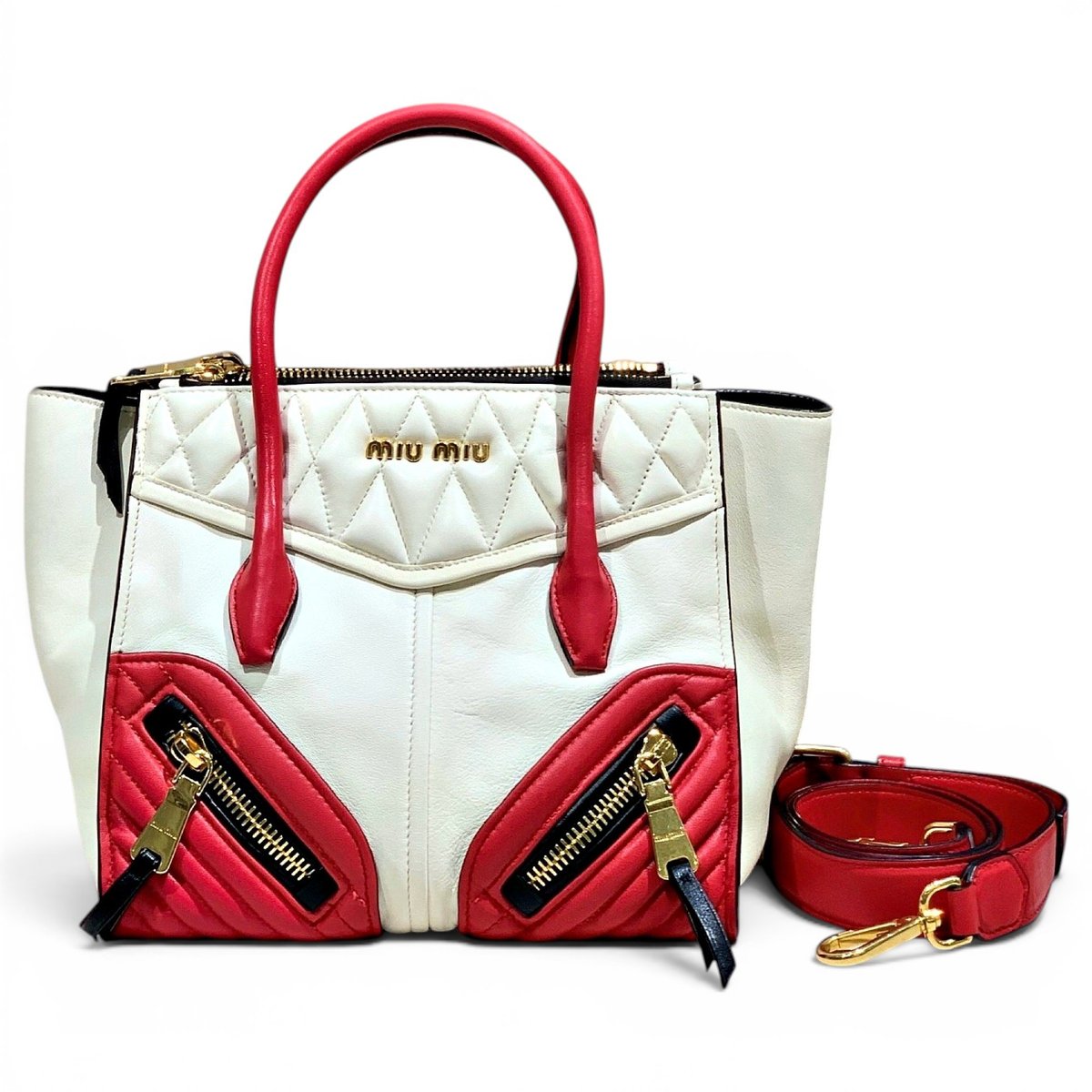 Leather handbag