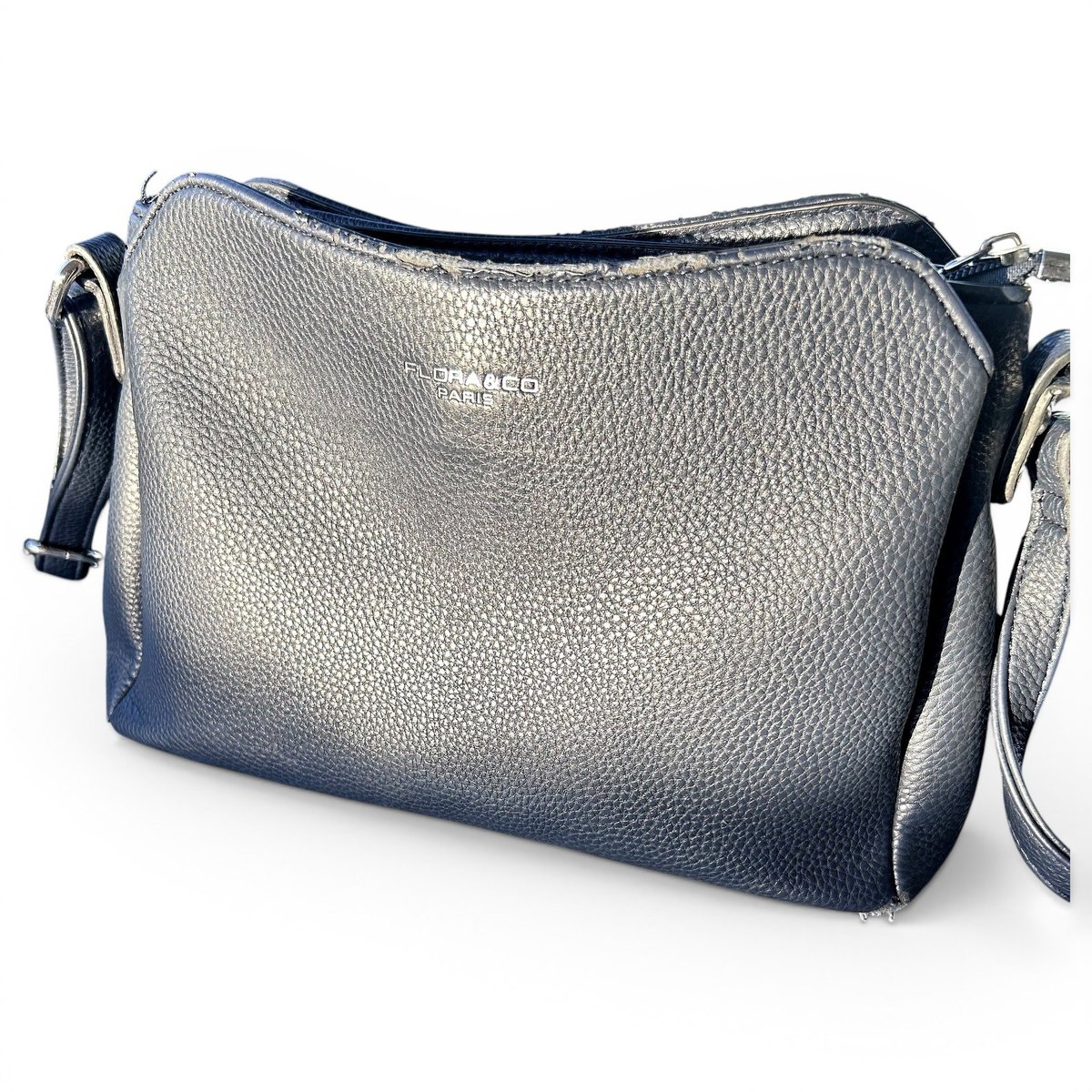 Leather crossbody bag