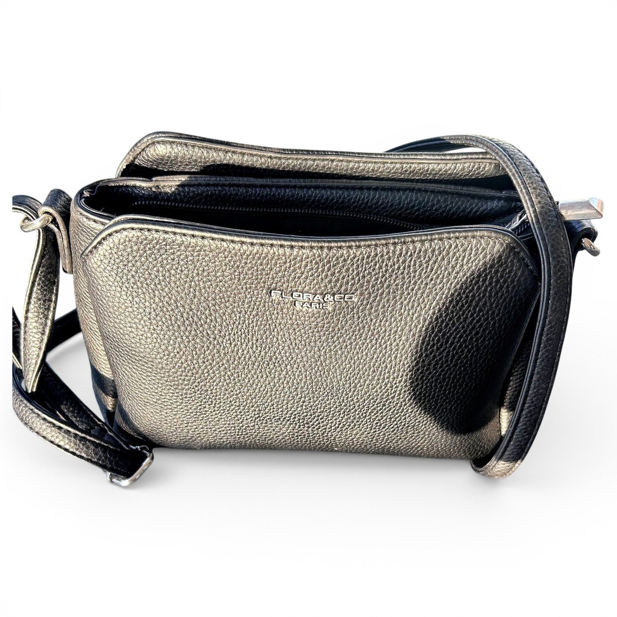 Leather crossbody bag