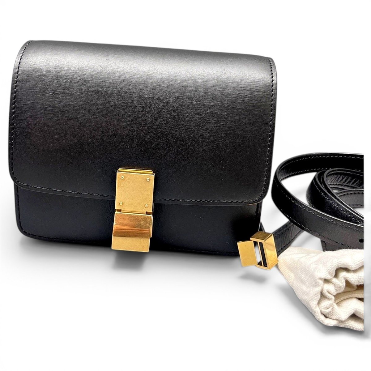 Classic leather handbag