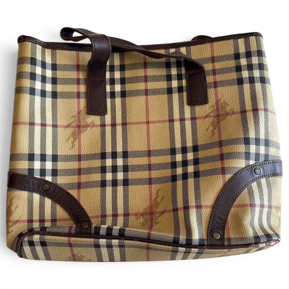Leather tote