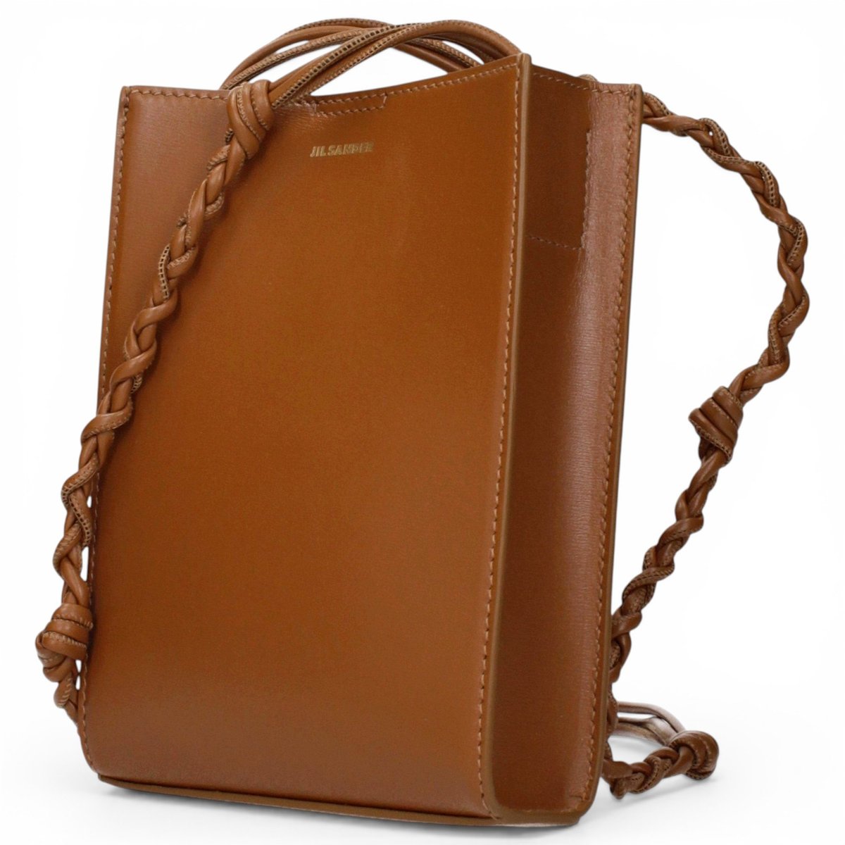 Tangle leather tote