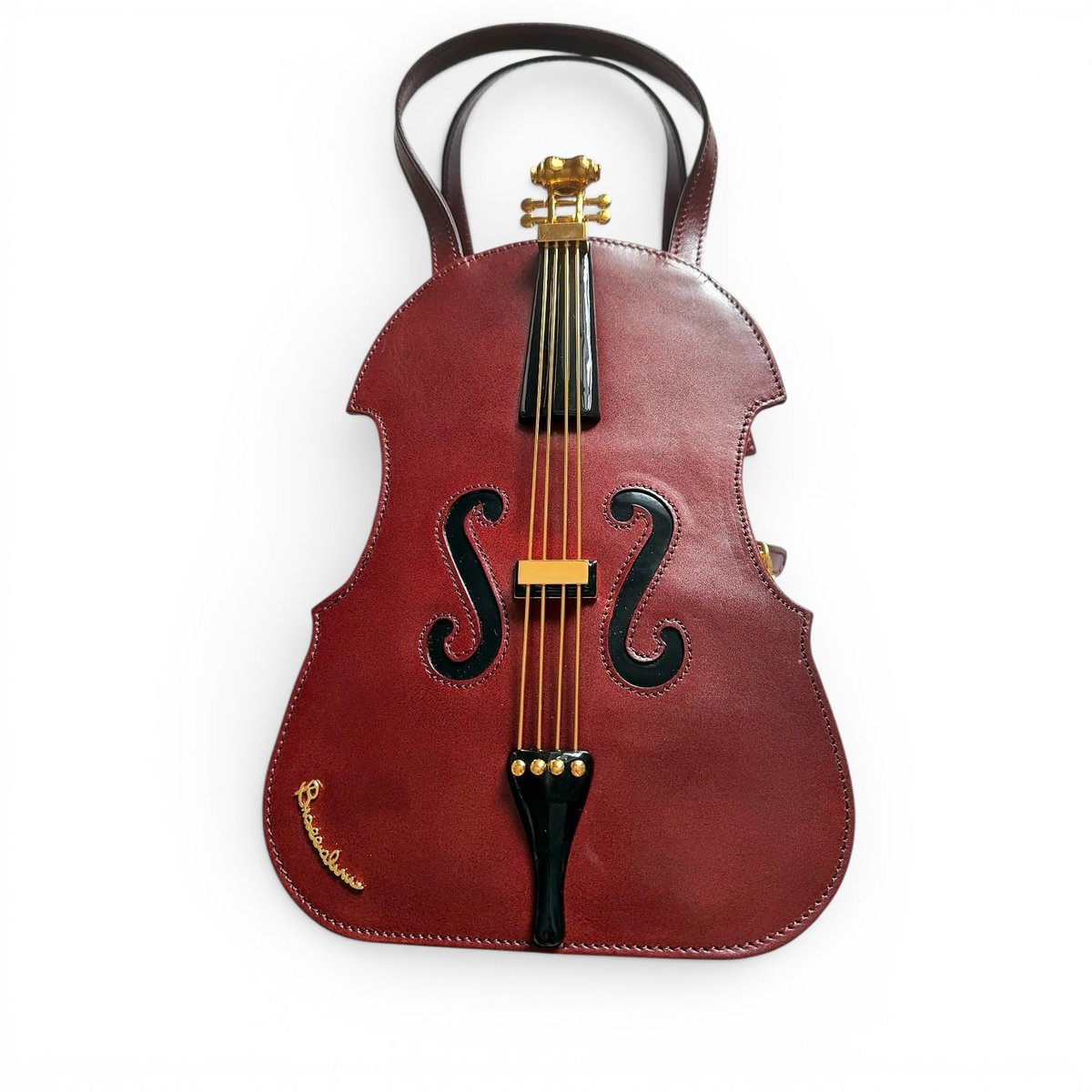 Leather handbag