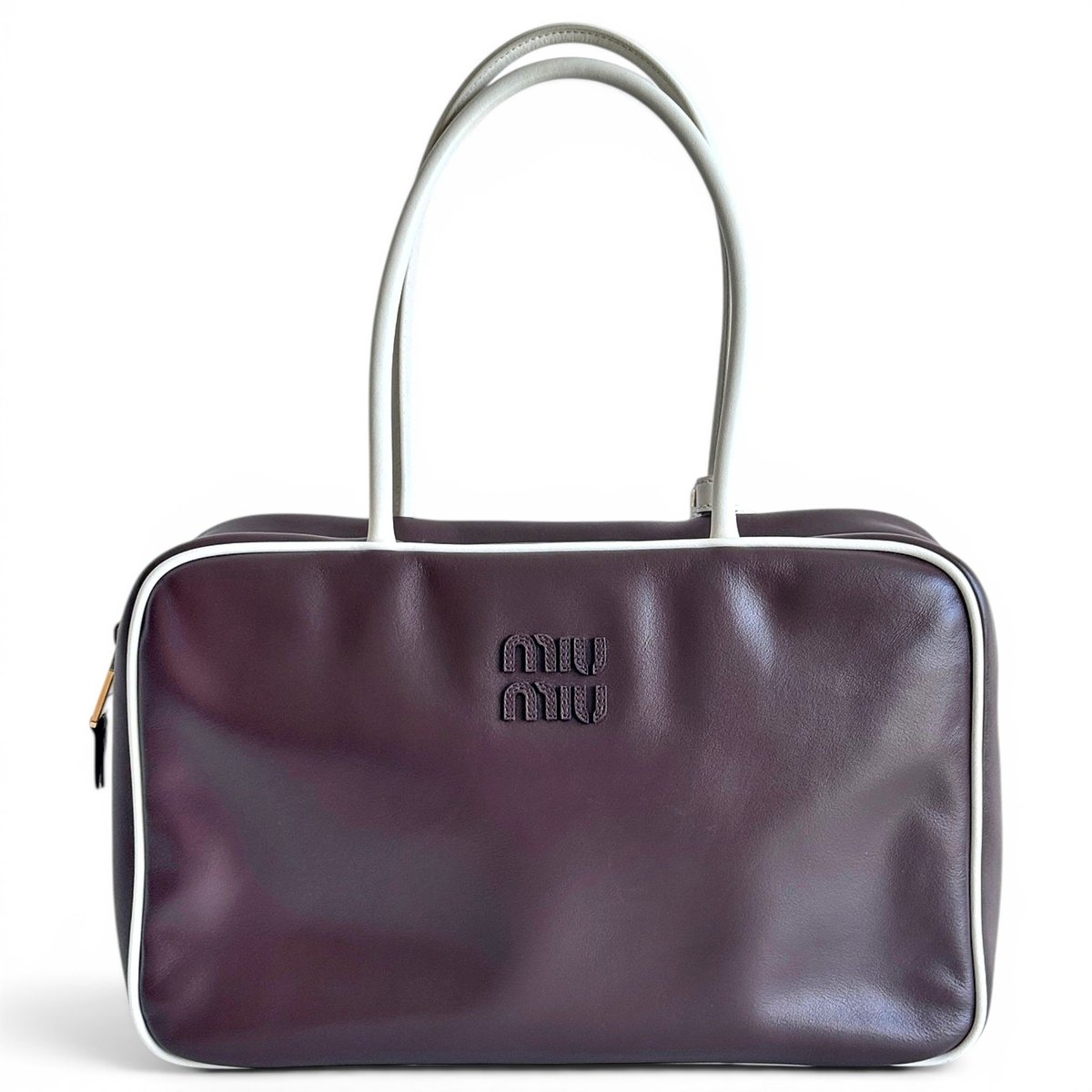 Beau leather handbag
