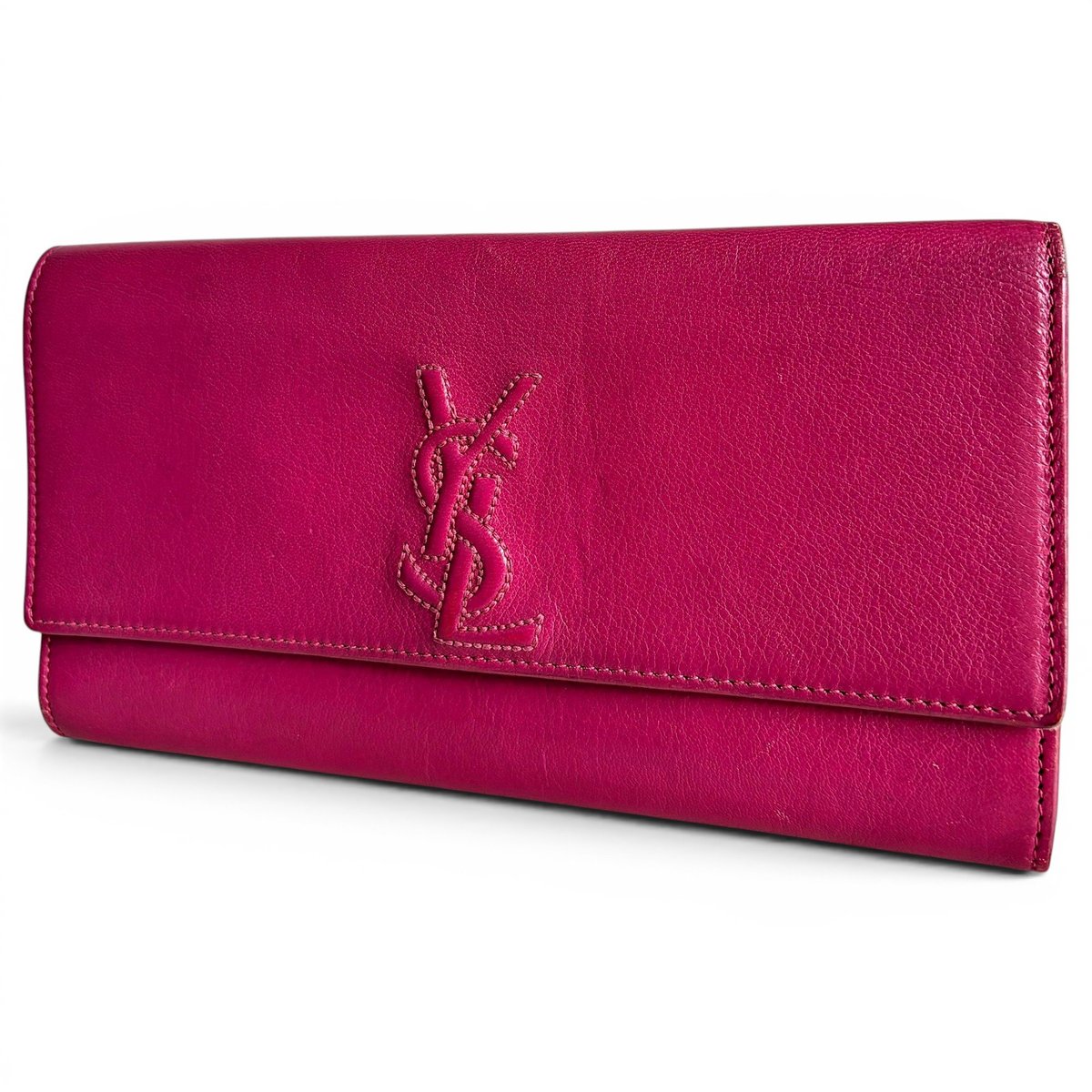 Belle de Jour leather clutch bag