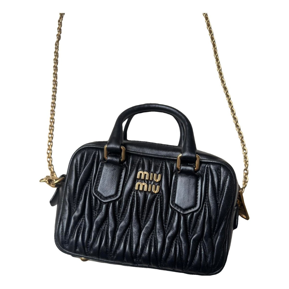 Arcadie leather crossbody bag