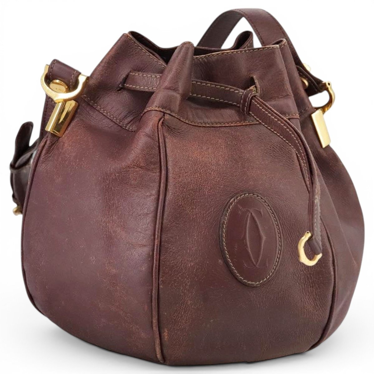 Leather satchel