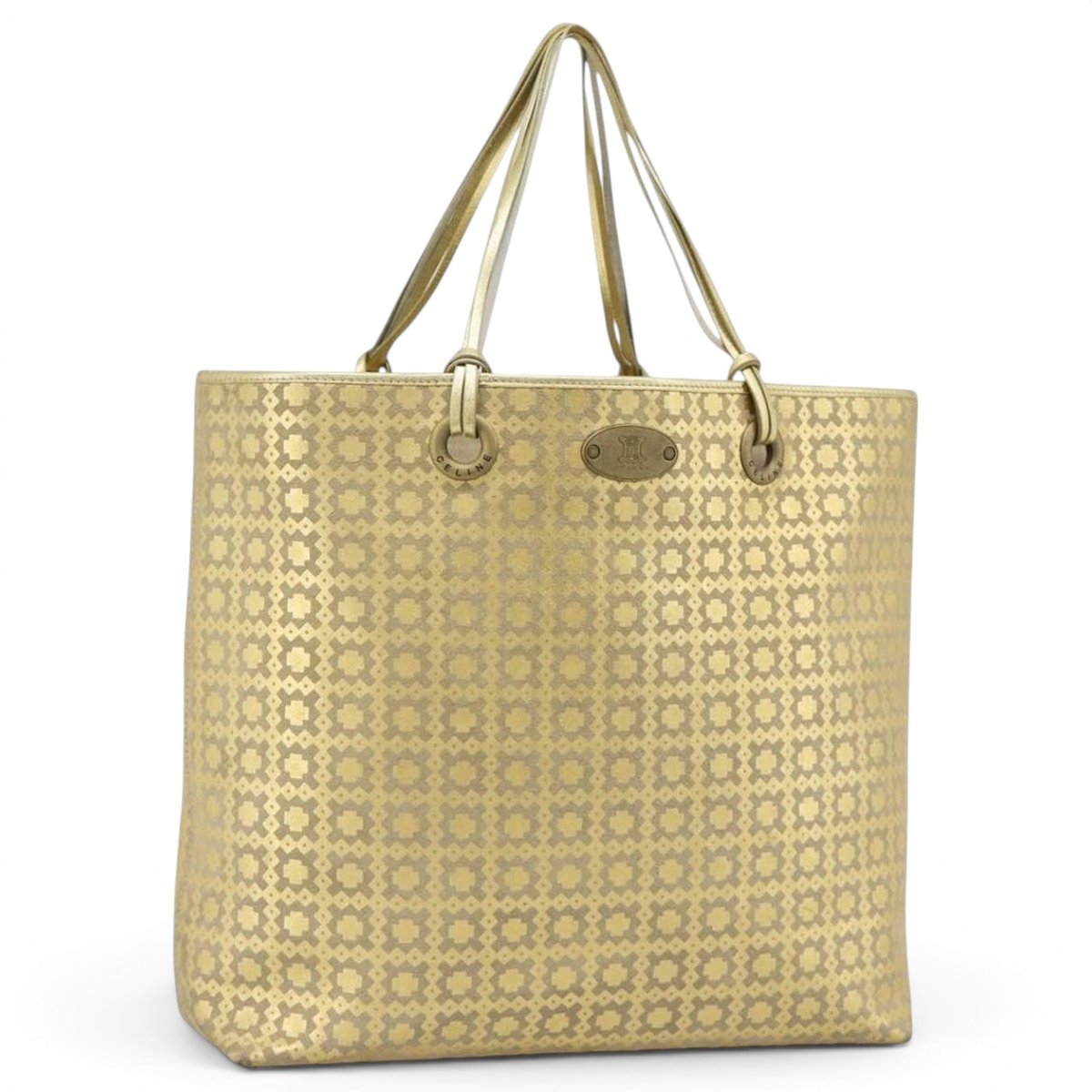 Leather tote